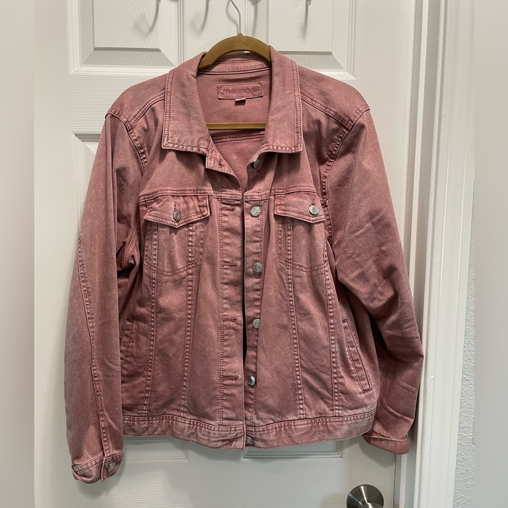 Jean jacket pink/mauve